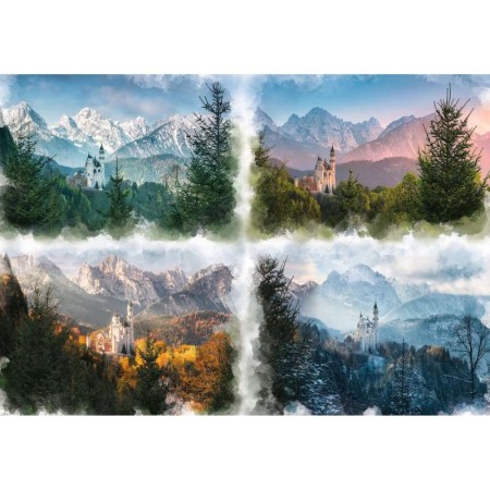 Puzzle castel in 4 anotimpuri 18000 piese